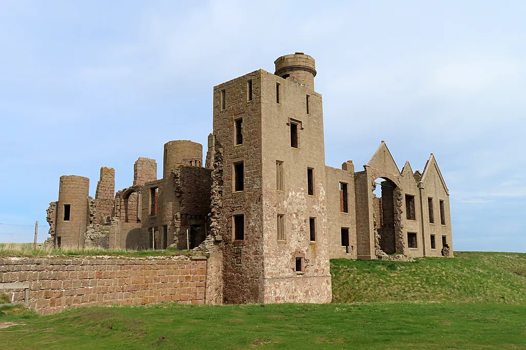 New Slains Castle, Ruined castle in Aberdeenshire, Scotland