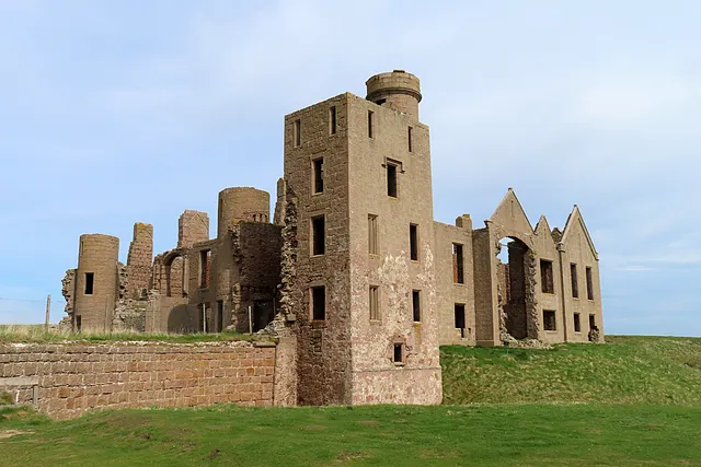 New Slains Castle, Ruined castle in Aberdeenshire, Scotland